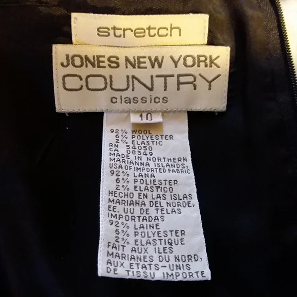 Jones N.Y. Country Classics Dress - Picture 8 of 9